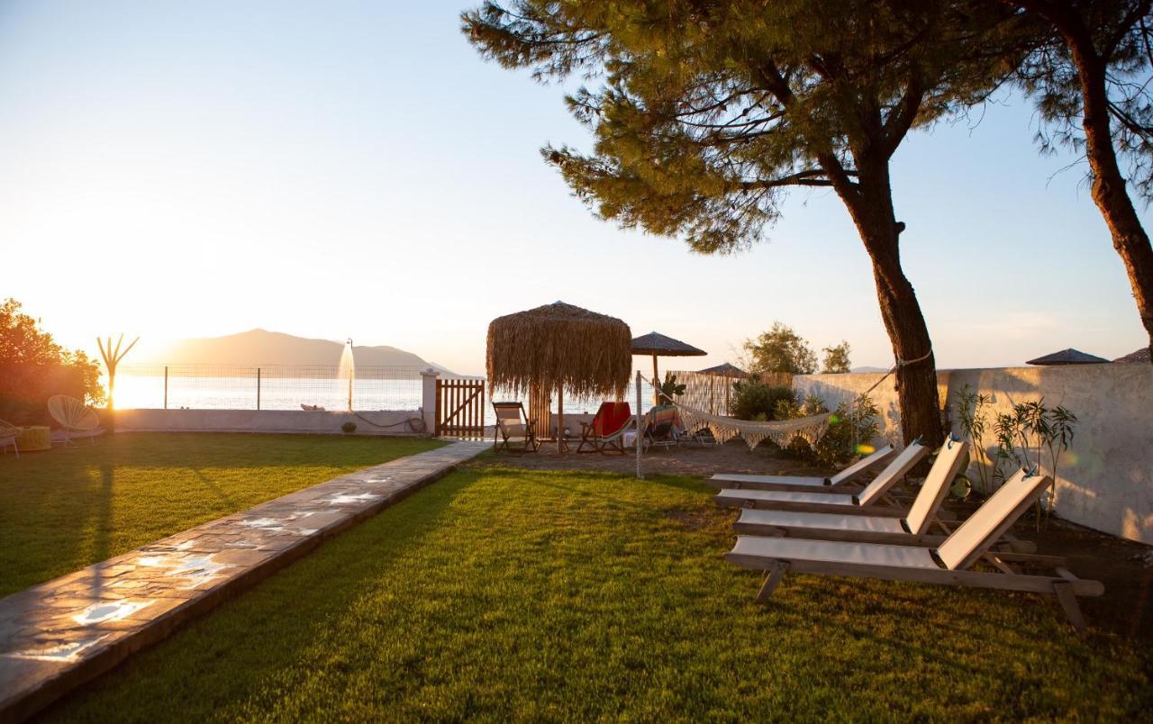Pampas Seafront Villa, 6 Bedrooms, North Evvoia Kanatadhika ภายนอก รูปภาพ