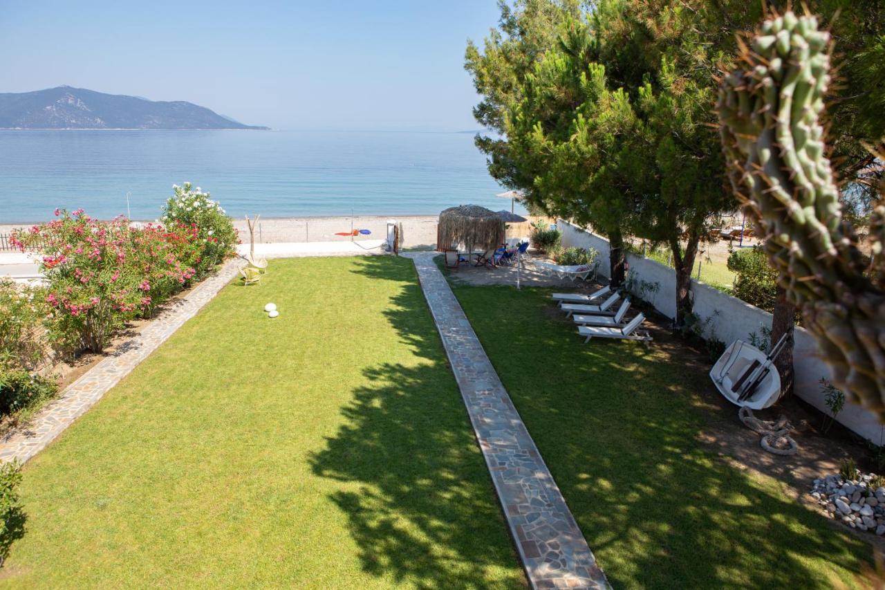 Pampas Seafront Villa, 6 Bedrooms, North Evvoia Kanatadhika ภายนอก รูปภาพ