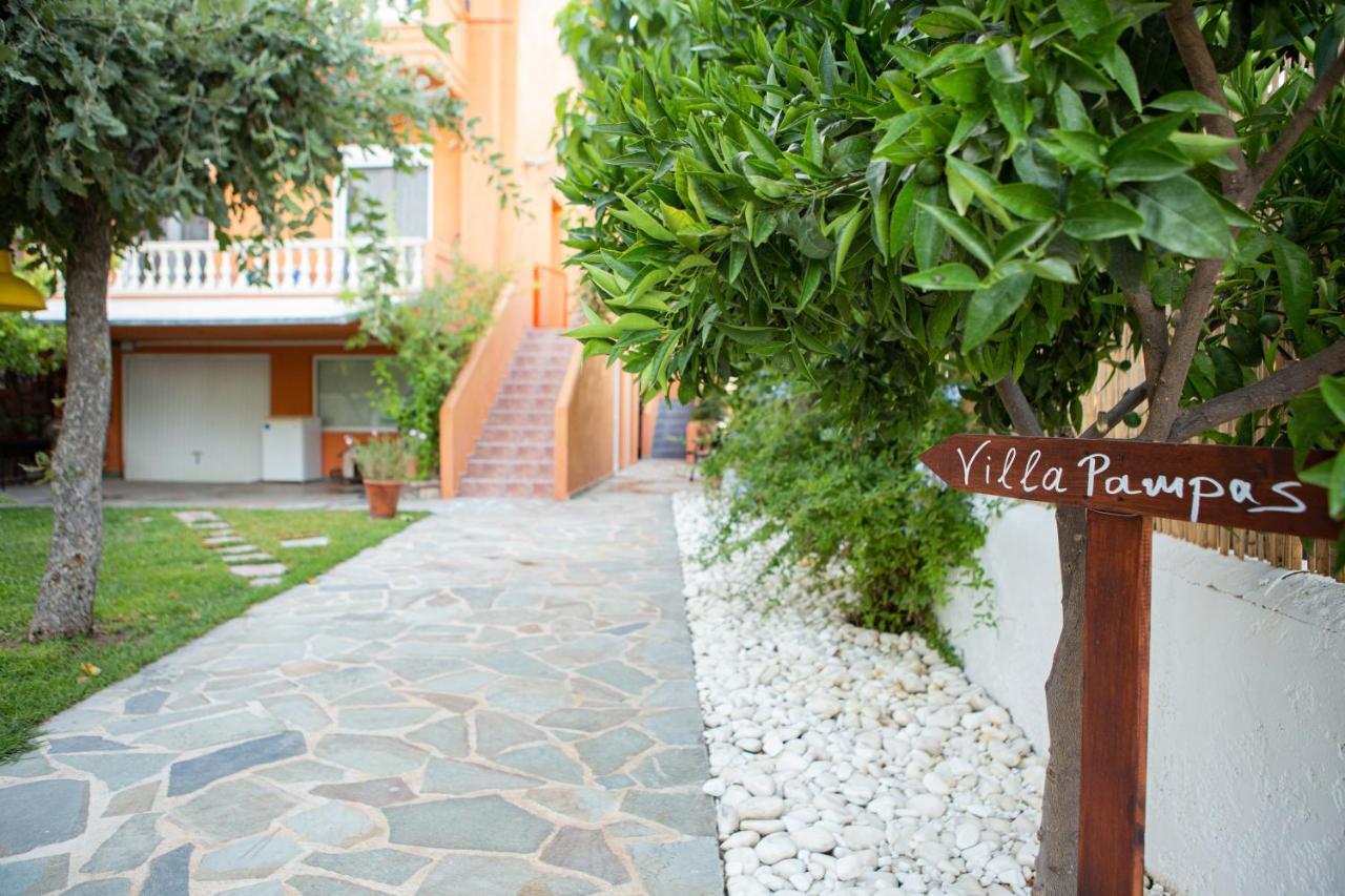 Pampas Seafront Villa, 6 Bedrooms, North Evvoia Kanatadhika ภายนอก รูปภาพ