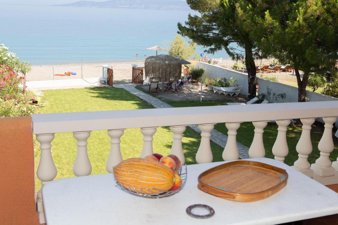 Pampas Seafront Villa, 6 Bedrooms, North Evvoia Kanatadhika ภายนอก รูปภาพ